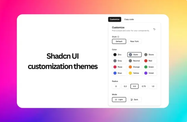 Tin tức công nghệ, shadcn ui, component